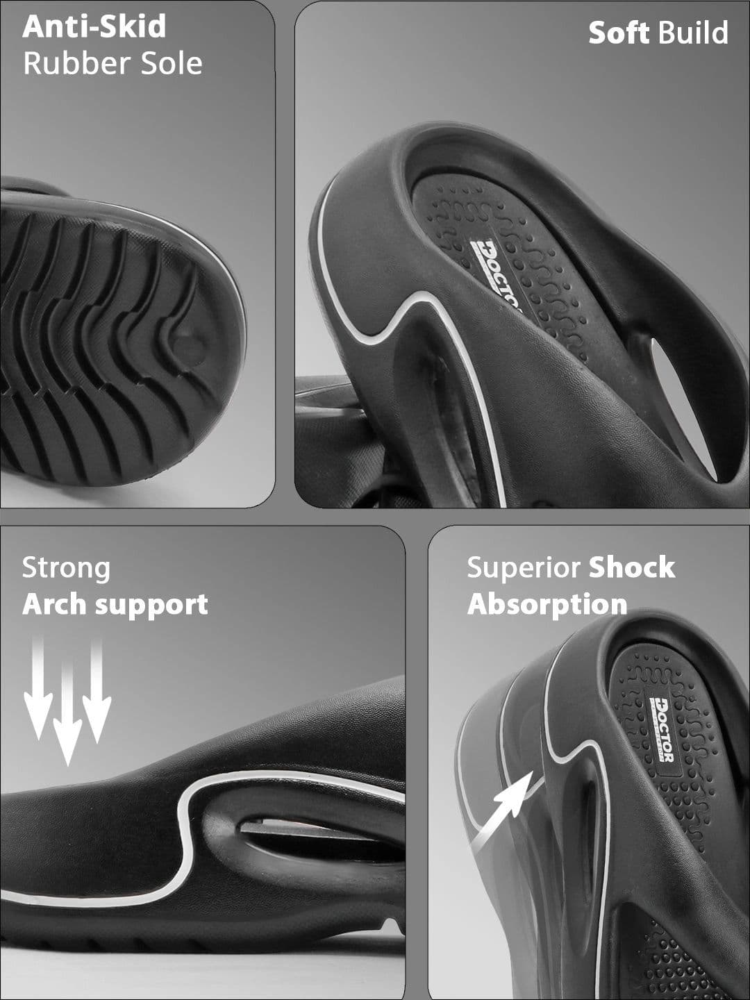 DOCTOR HEALTH SUPER SOFT Men Thong Flip-Flops thumbnail 7