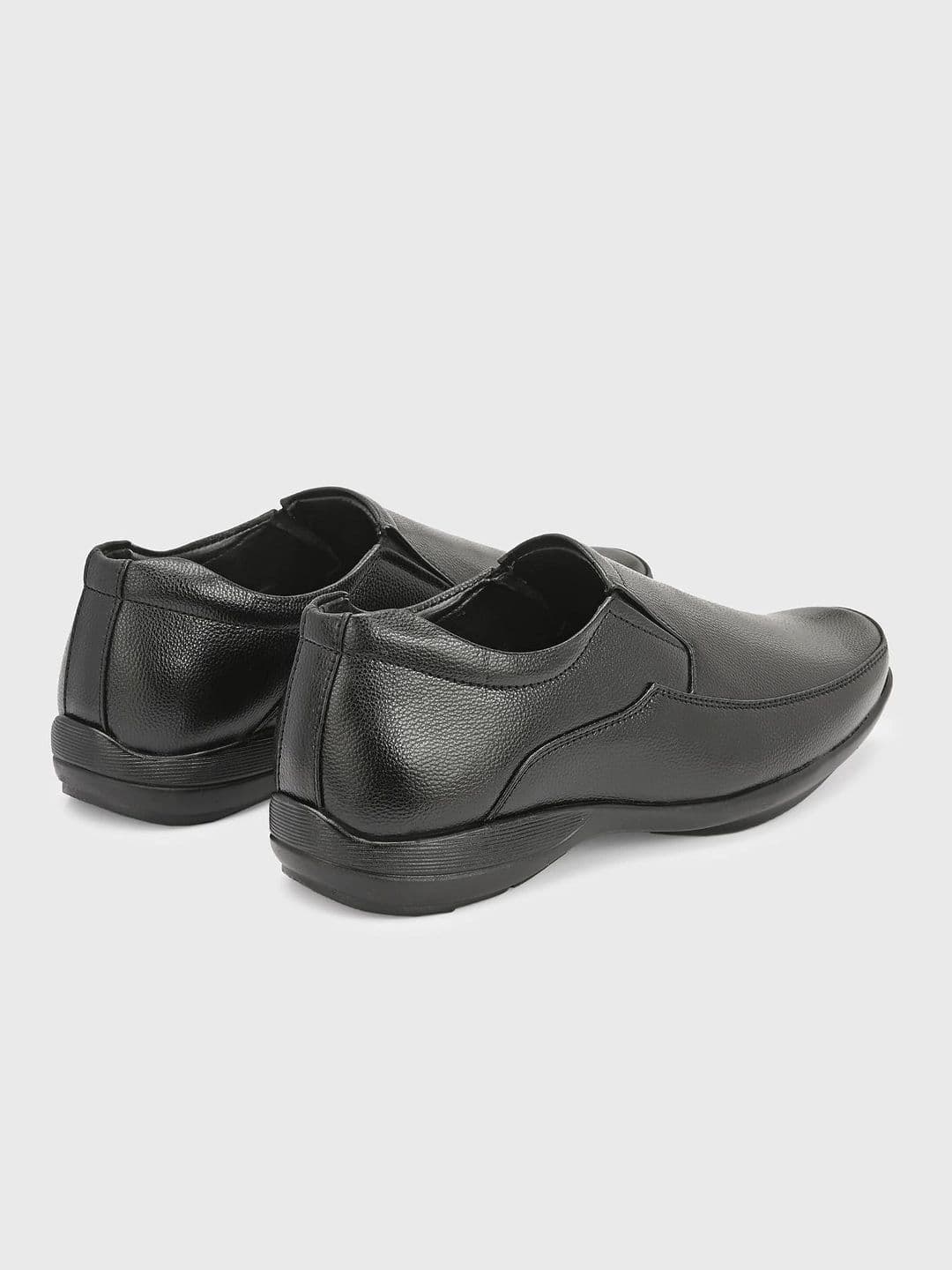 INVICTUS Men Textured Synthetic Leather Formal Slip-Ons thumbnail 3