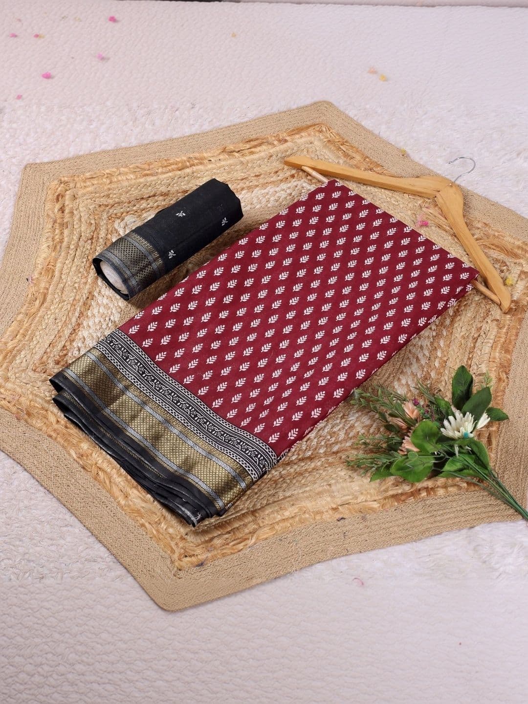 Moda Rapido Pure Cotton Saree thumbnail 2