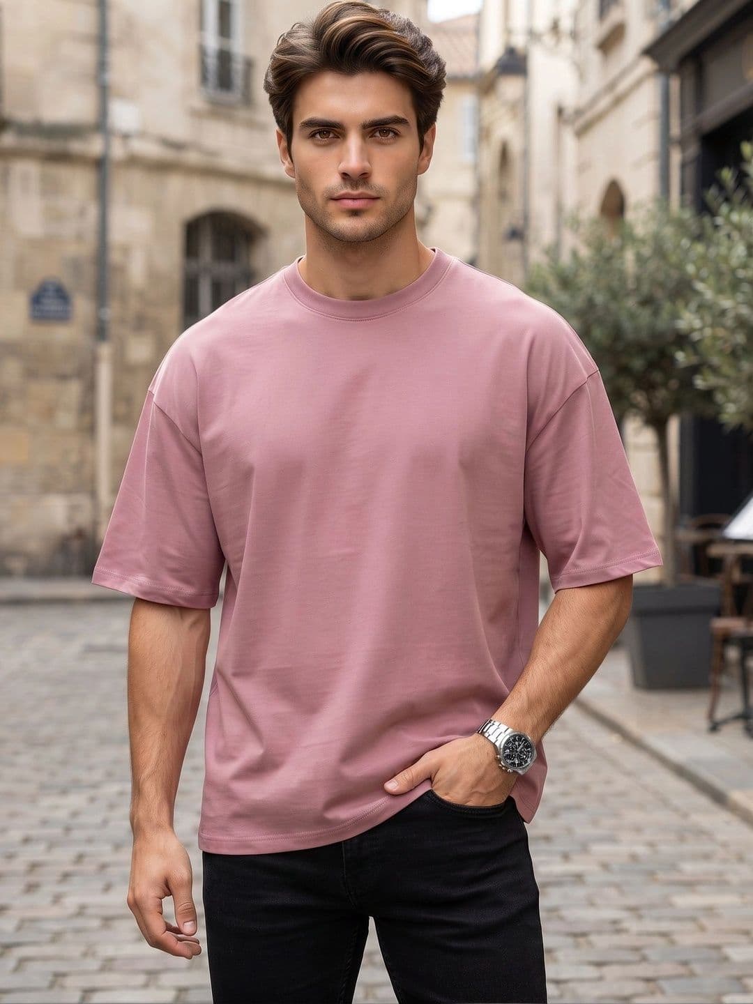 Moda Rapido Men Drop-Shoulder Sleeves T-shirt - view 1