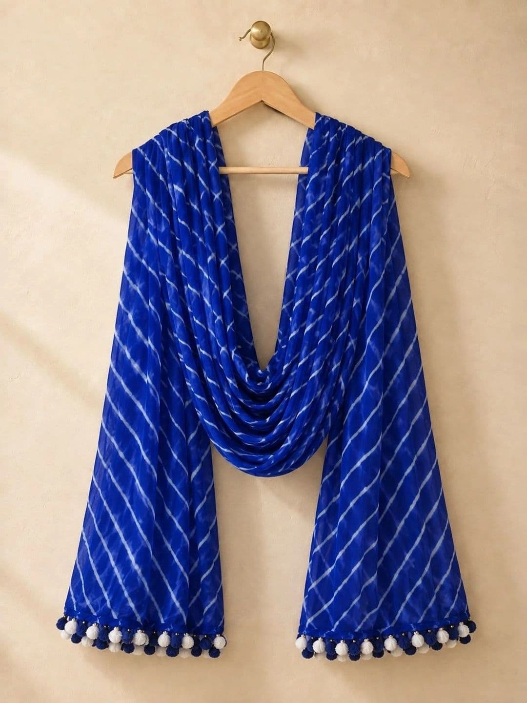 SAHINA DUPATTA Printed Leheriya Dupatta thumbnail 2