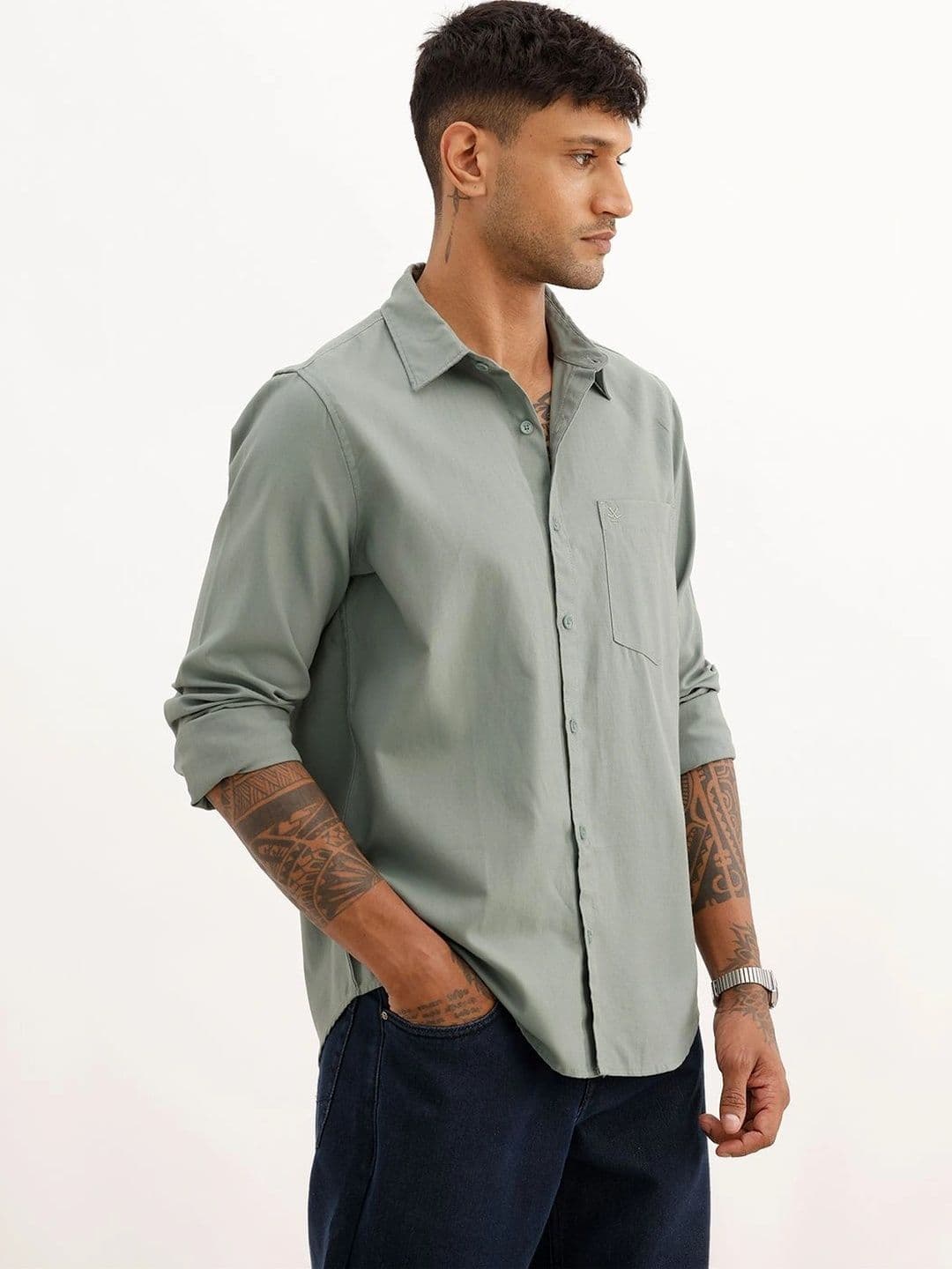 WROGN Men Casual Shirt thumbnail 3