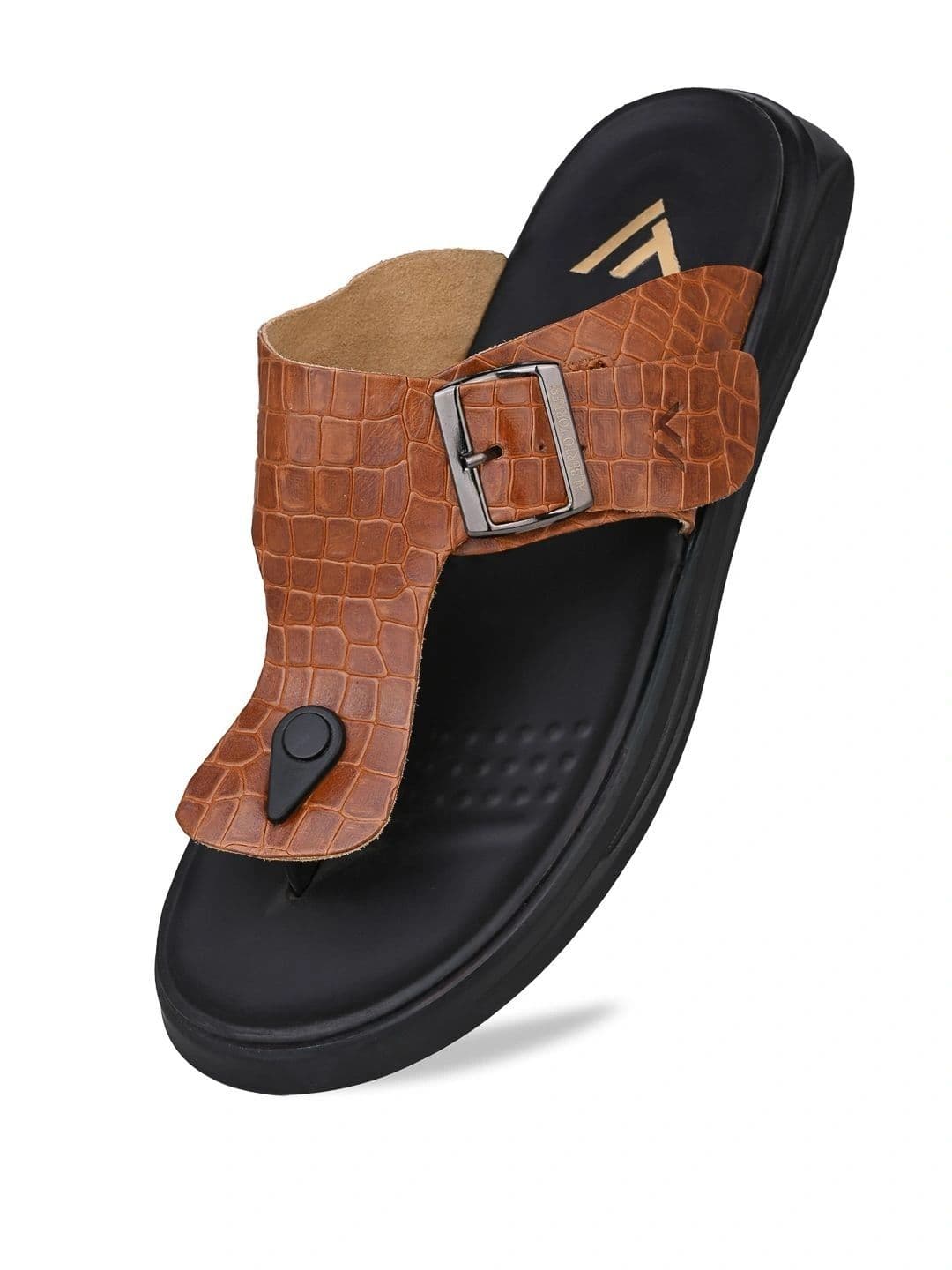 Alberto Torresi Men Embellished Thong Flip-Flops thumbnail 5