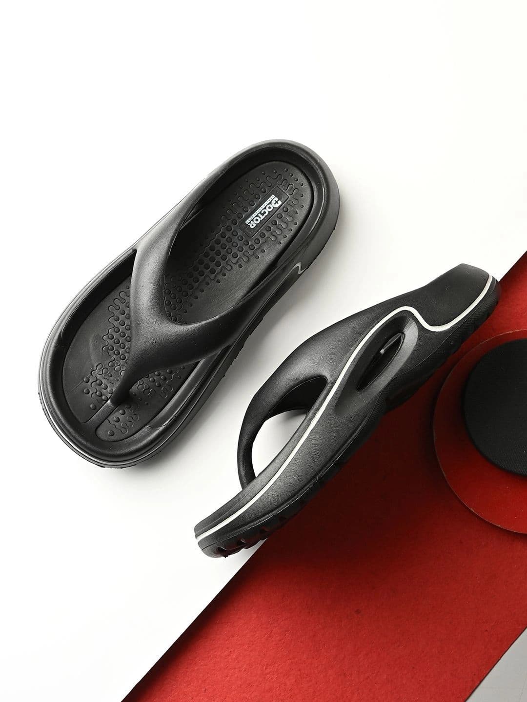 DOCTOR HEALTH SUPER SOFT Men Thong Flip-Flops thumbnail 3
