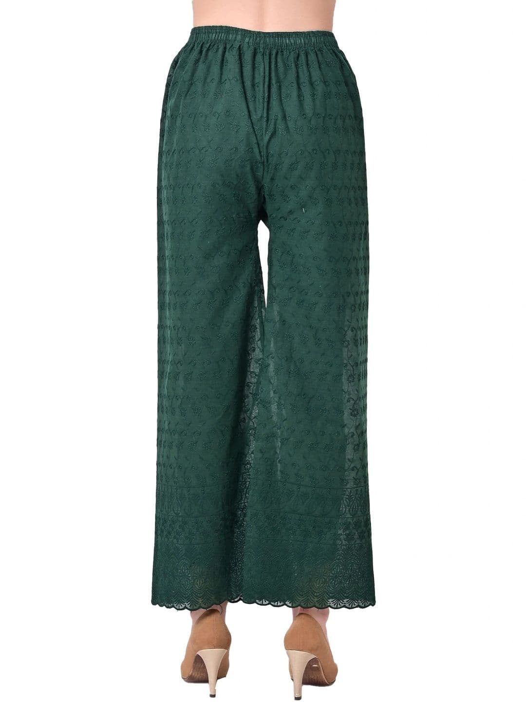 Letz Dezine Women Floral Embroidered Ethnic Palazzos thumbnail 2