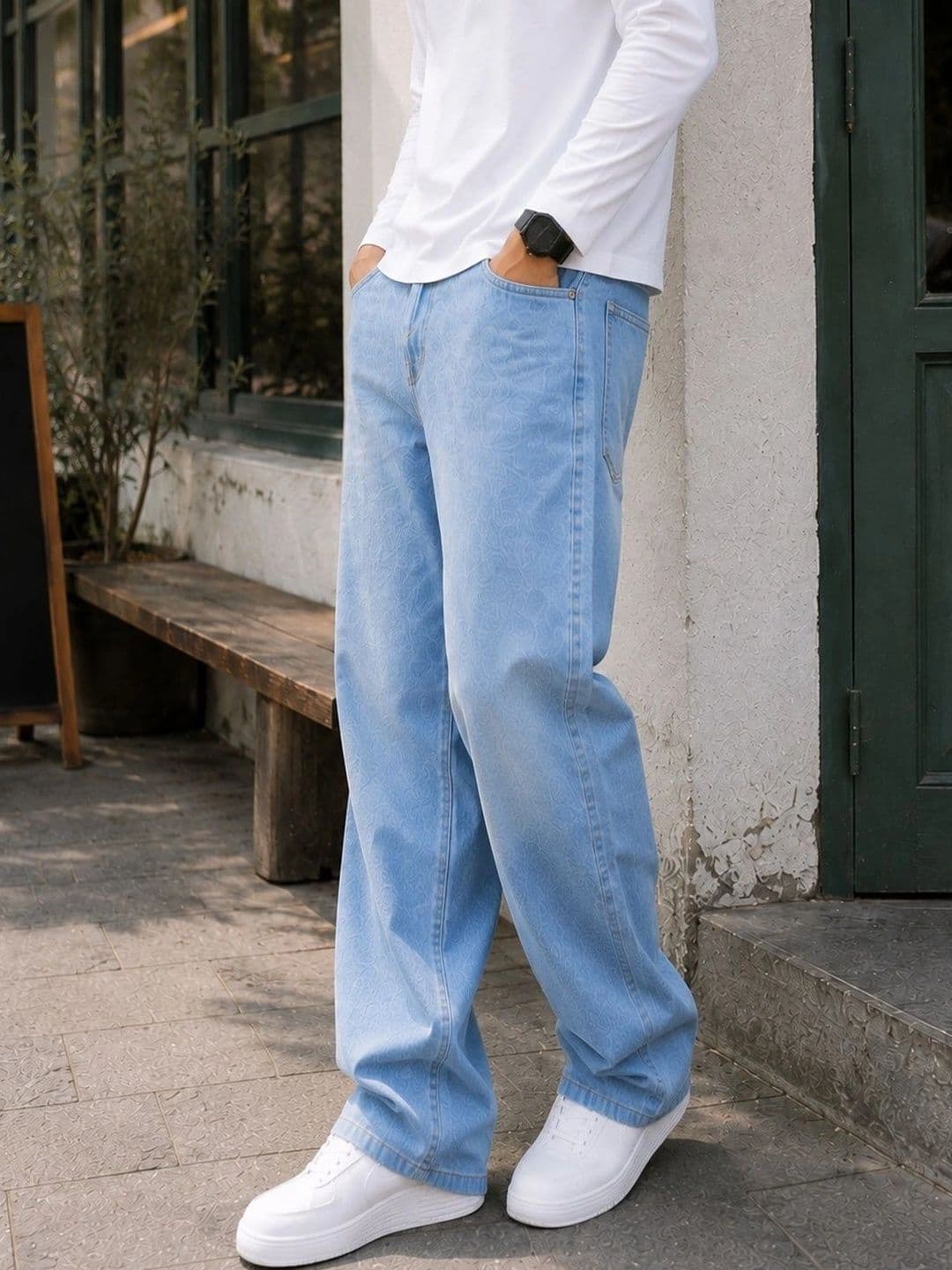 Moda Rapido Men Straight Fit Mid-Rise Stretchable Jeans thumbnail 3
