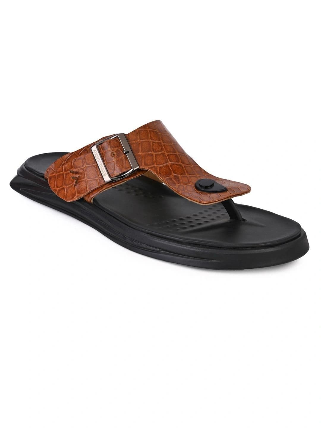 Alberto Torresi Men Embellished Thong Flip-Flops thumbnail 3