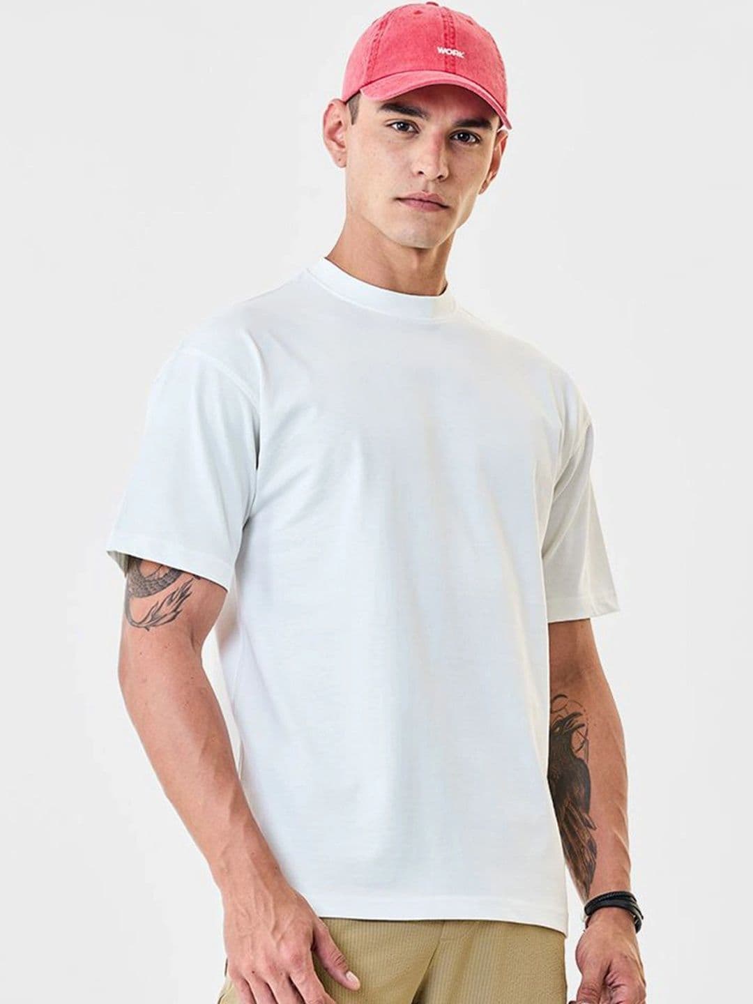 HERE&NOW Men Drop-Shoulder Sleeves T-shirt thumbnail 4