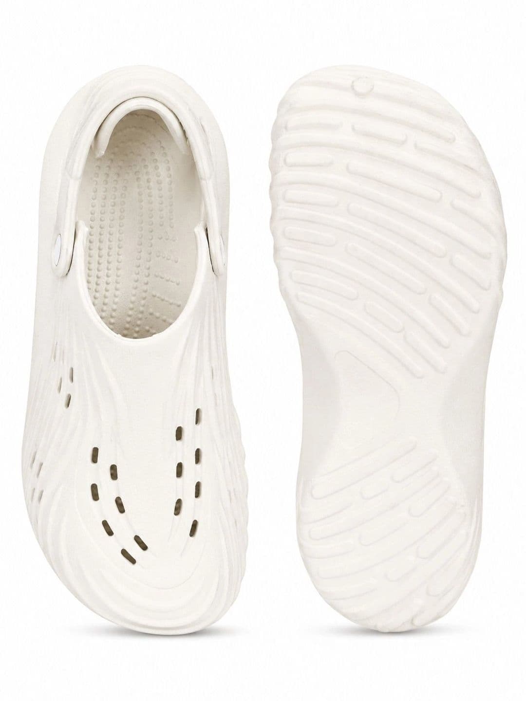 HRX by Hrithik Roshan Men Self Design Eva upper Clogs thumbnail 2