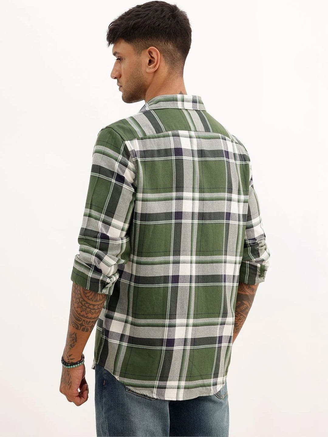 WROGN Men Checked Casual Shirt thumbnail 3