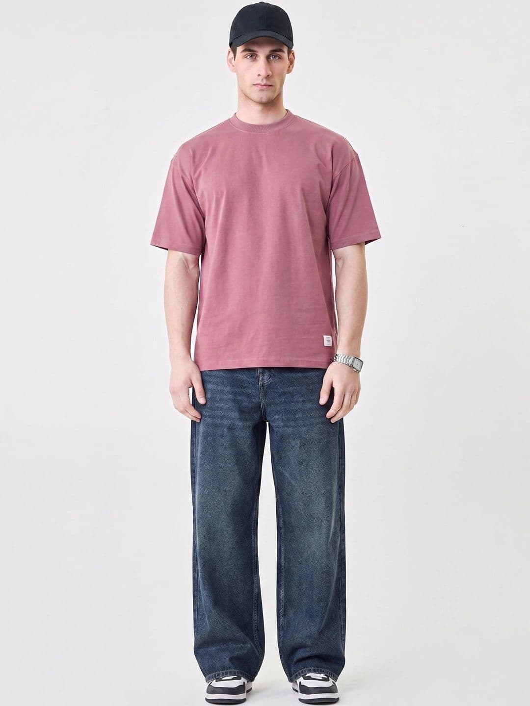 Moda Rapido Men Drop-Shoulder Sleeves T-shirt thumbnail 2