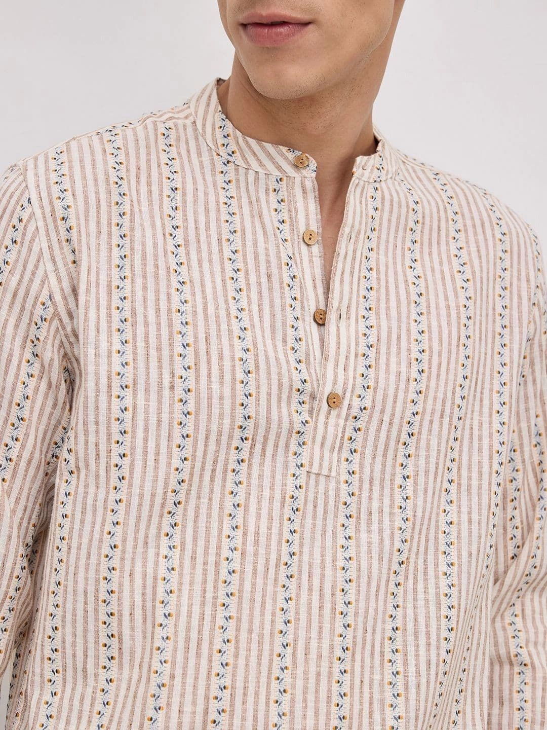 VASTRADO Men Printed Kurta thumbnail 6