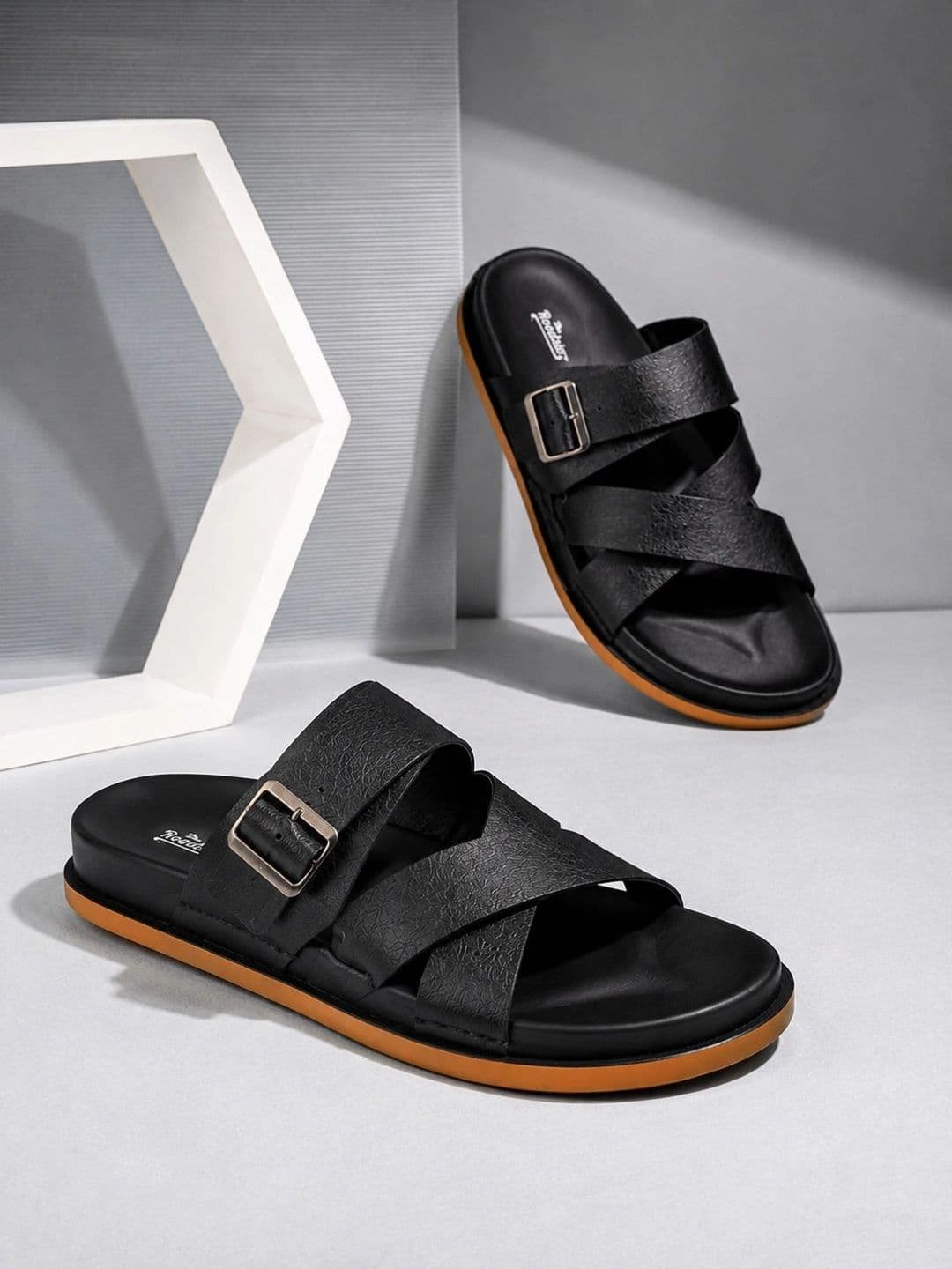 Roadster Men Comfort Sandals thumbnail 3