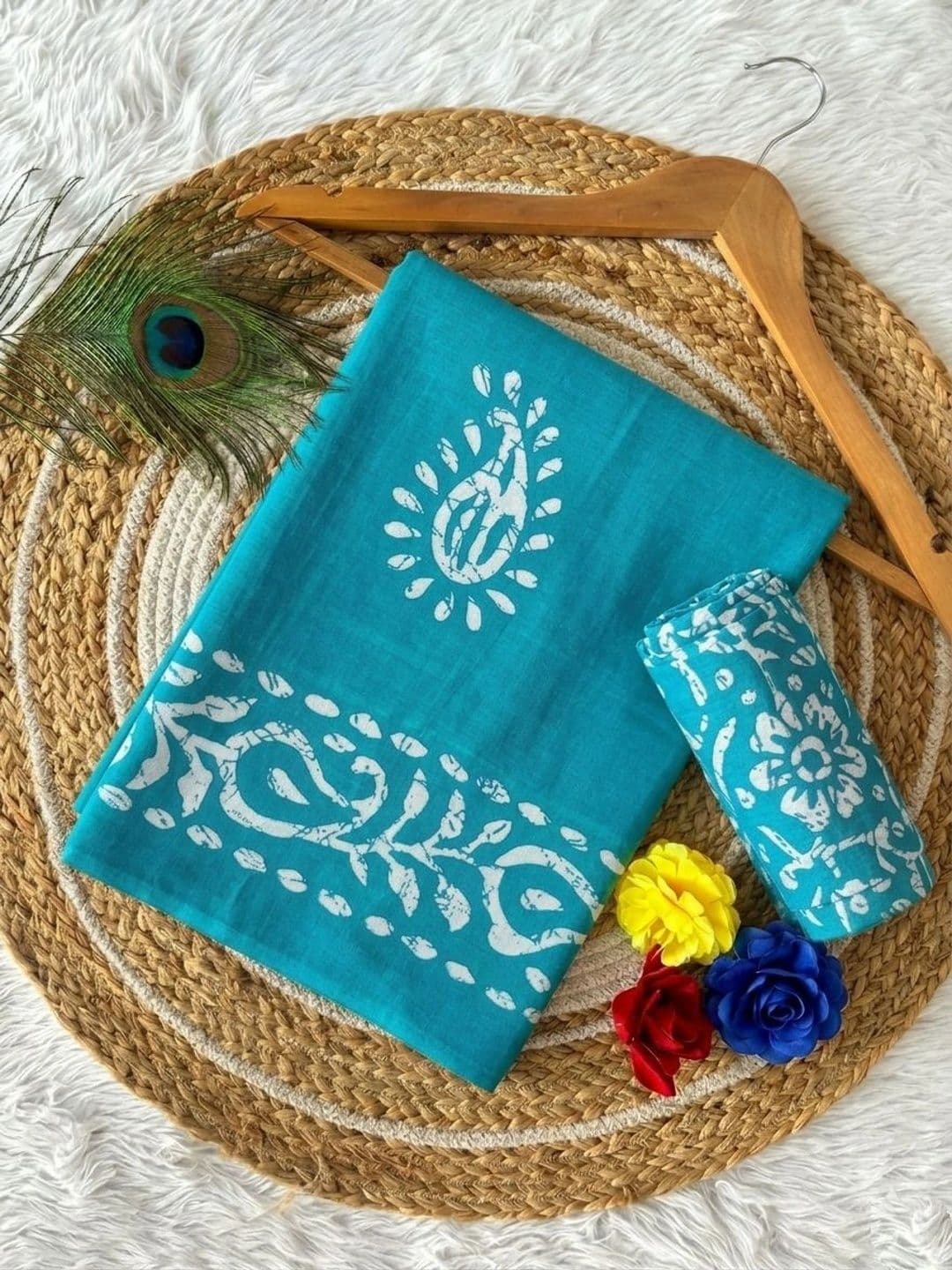 Moda Rapido Pure Cotton Saree thumbnail 2
