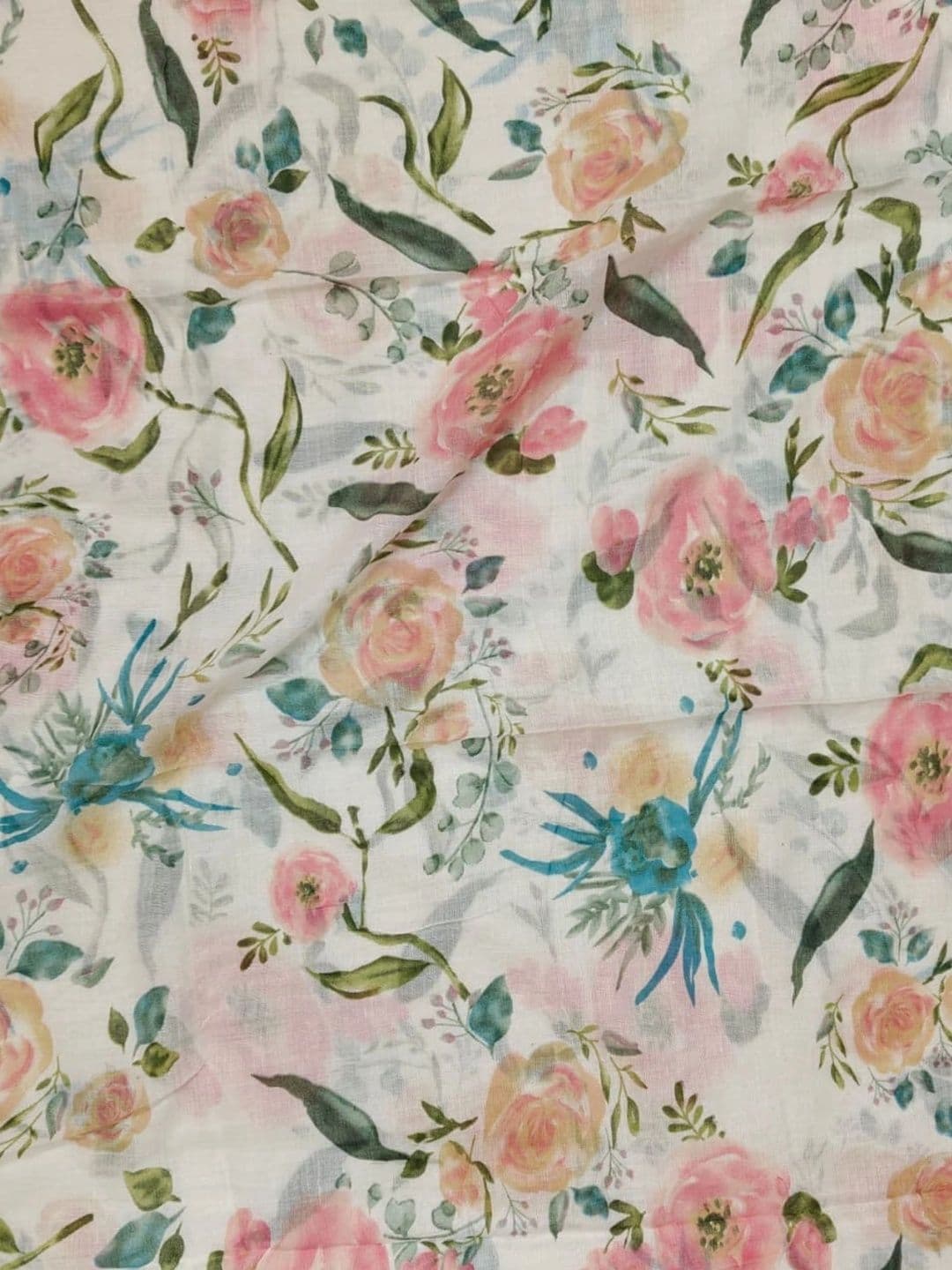 Peshe Printed Unstitched Dress Material thumbnail 5
