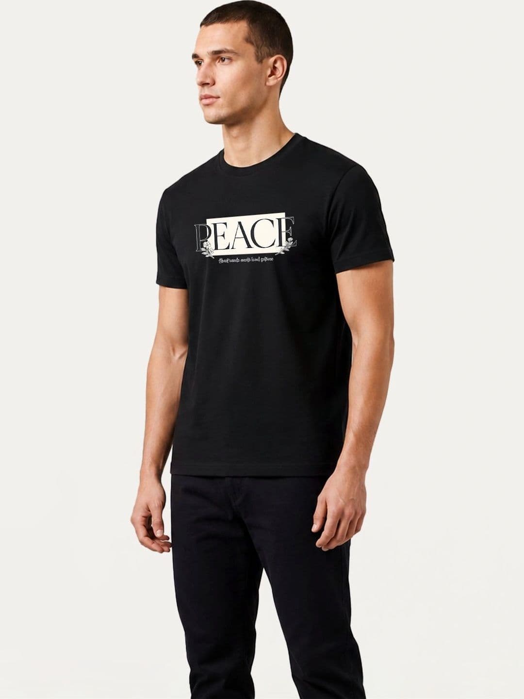 Wise Trolley Men Typography Printed T-shirt thumbnail 5