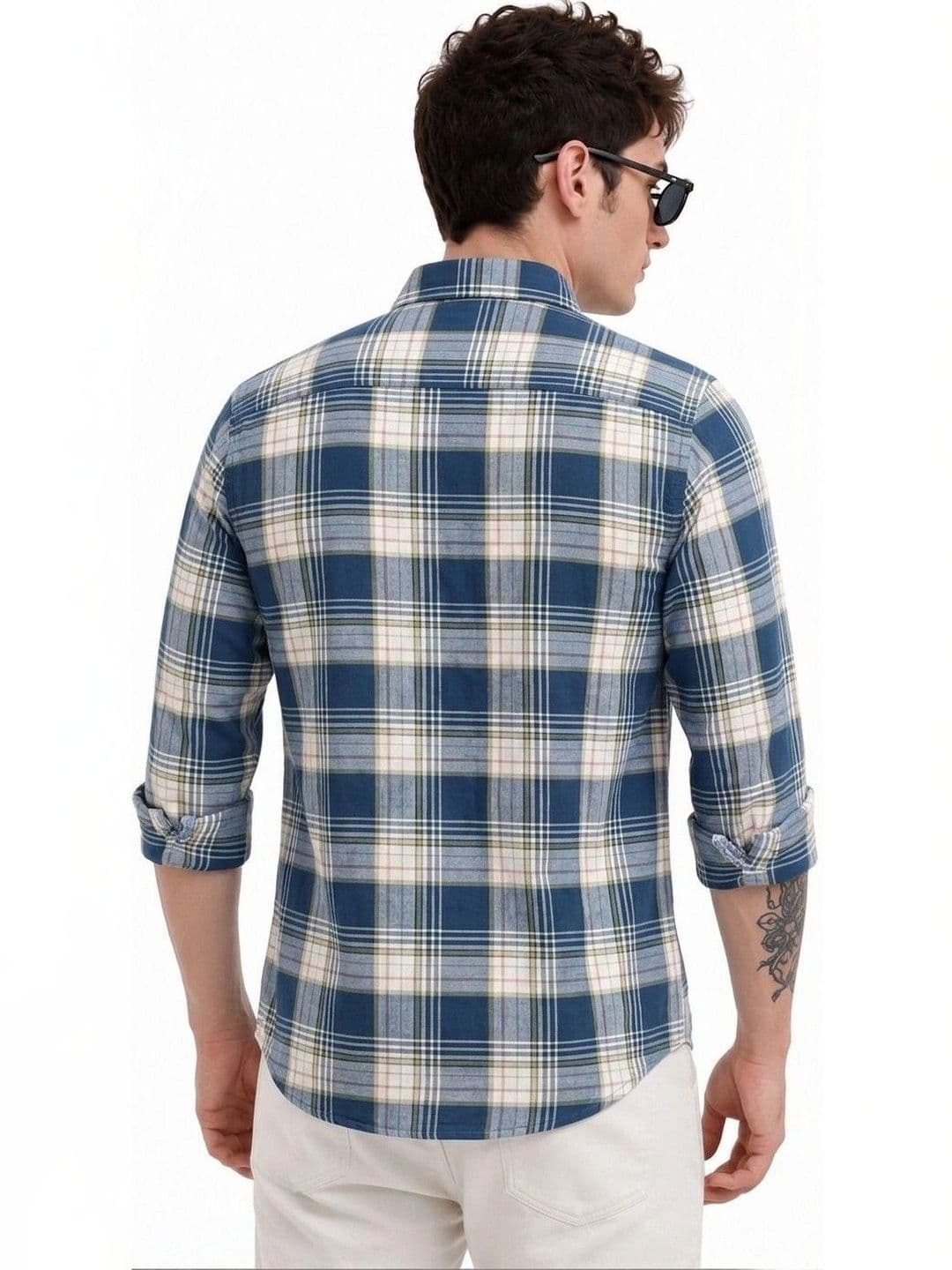 Falconwear Men Tartan Checks Checked Casual Shirt thumbnail 2