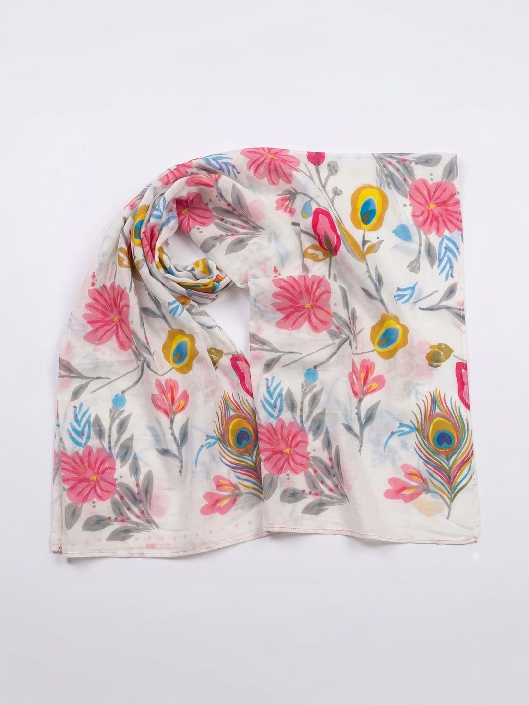 Peshe Printed Unstitched Dress Material thumbnail 6