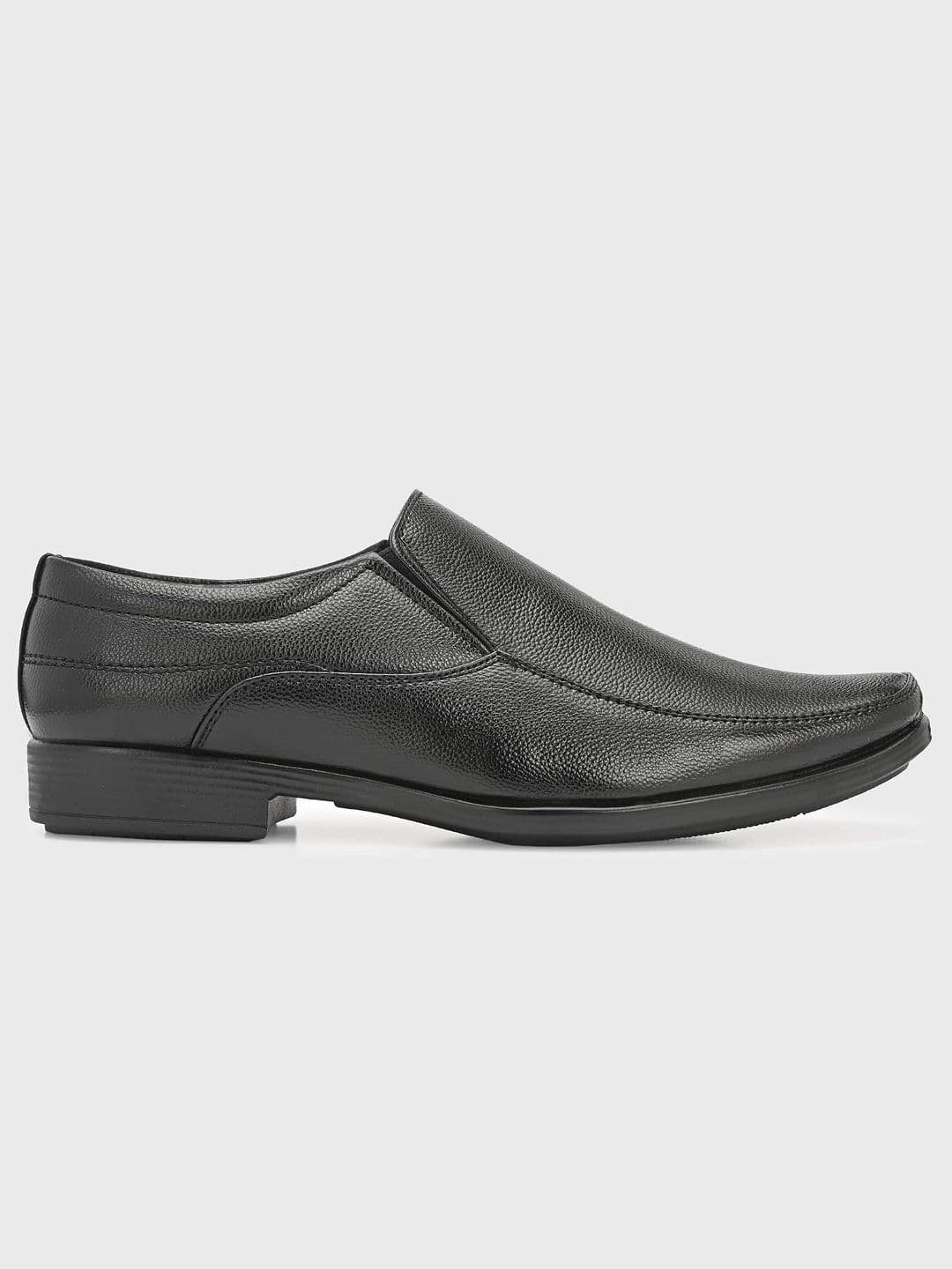 INVICTUS Men Textured Synthetic Leather Formal Slip-Ons thumbnail 5