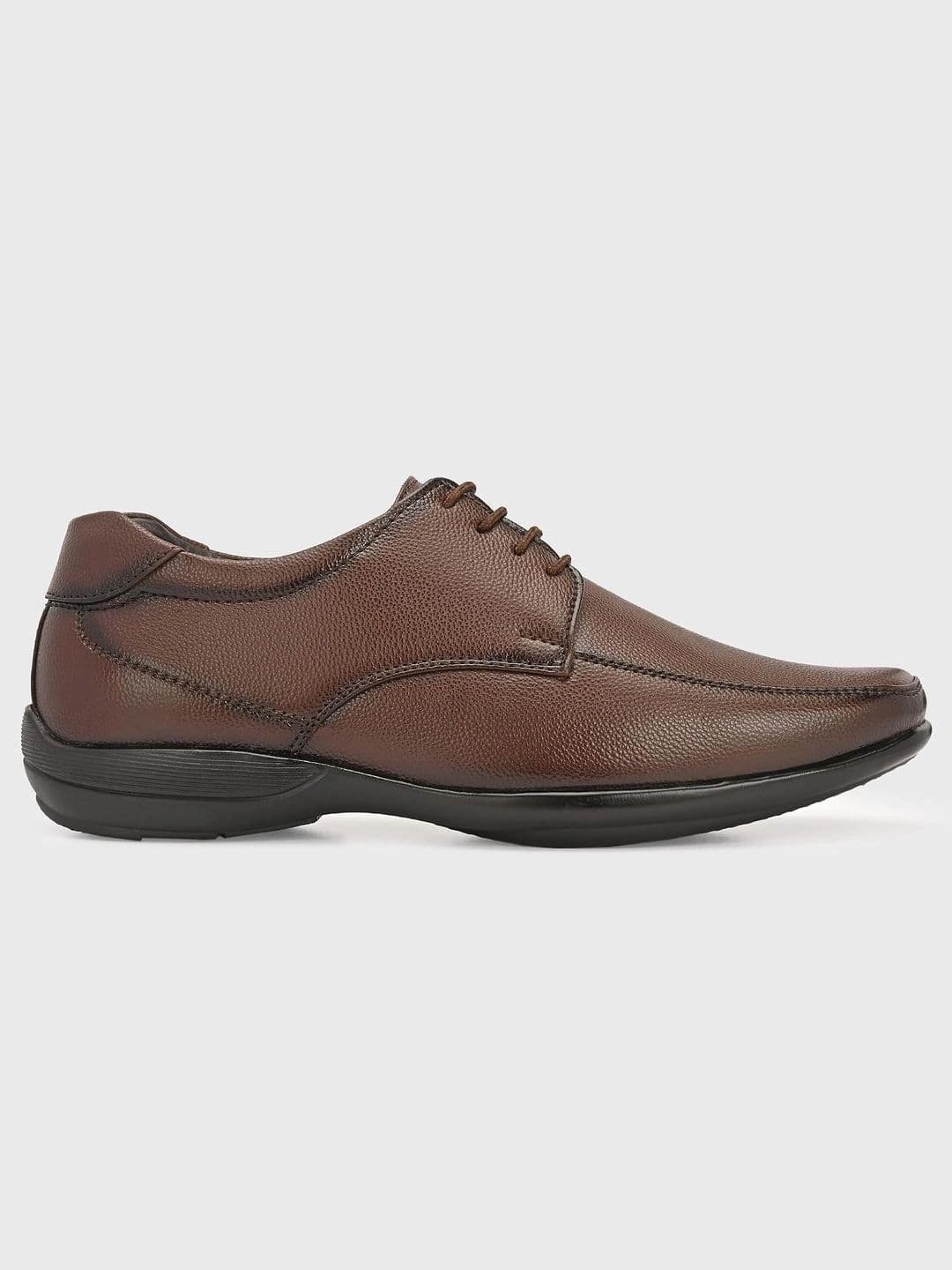 INVICTUS Men Textured Synthetic Leather Formal Derbys thumbnail 3