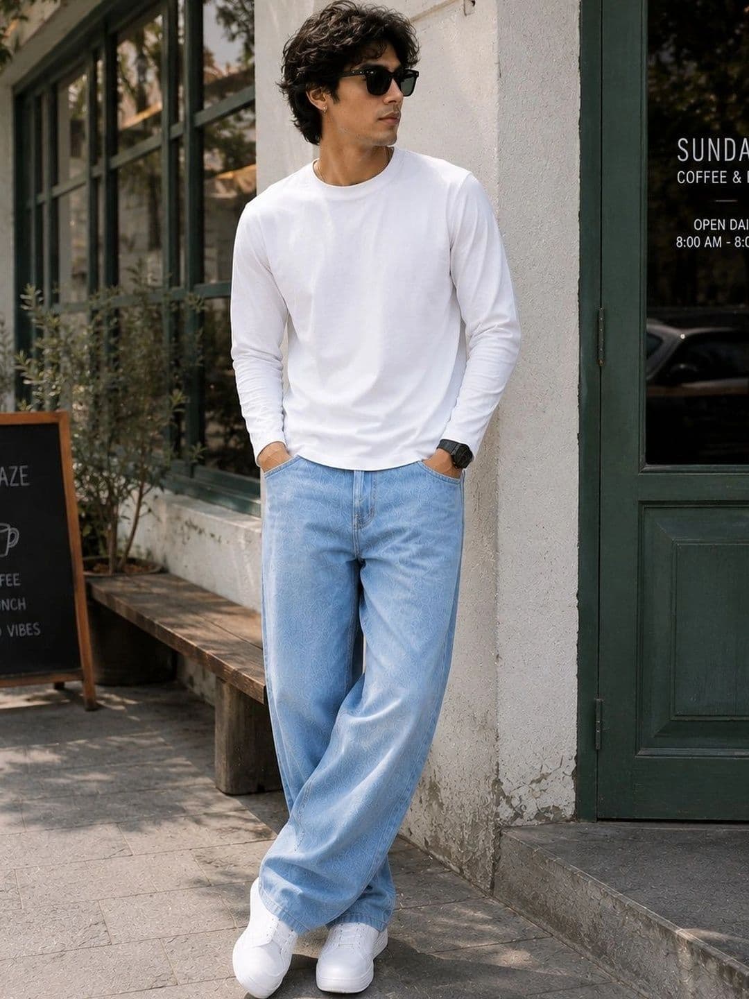 Moda Rapido Men Straight Fit Mid-Rise Stretchable Jeans thumbnail 2