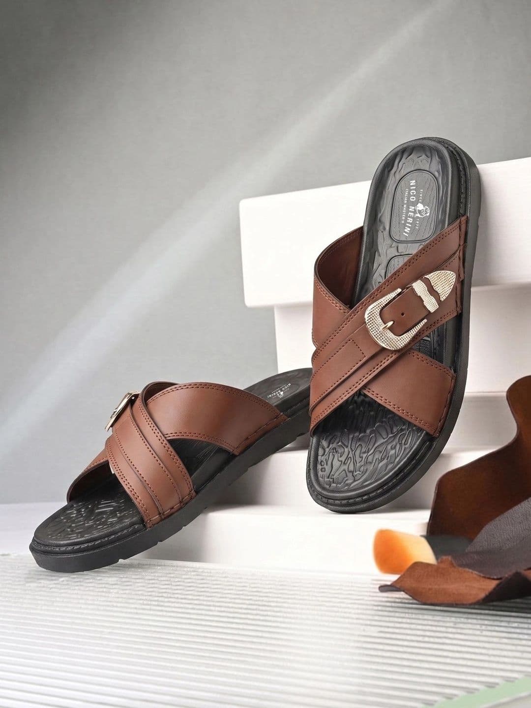 NICO NERINI Men Shoe-Style Sandals - view 1
