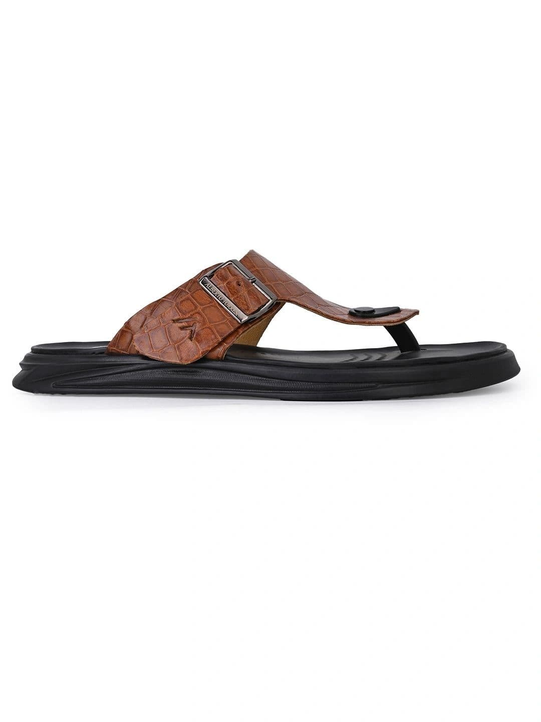 Alberto Torresi Men Embellished Thong Flip-Flops thumbnail 7