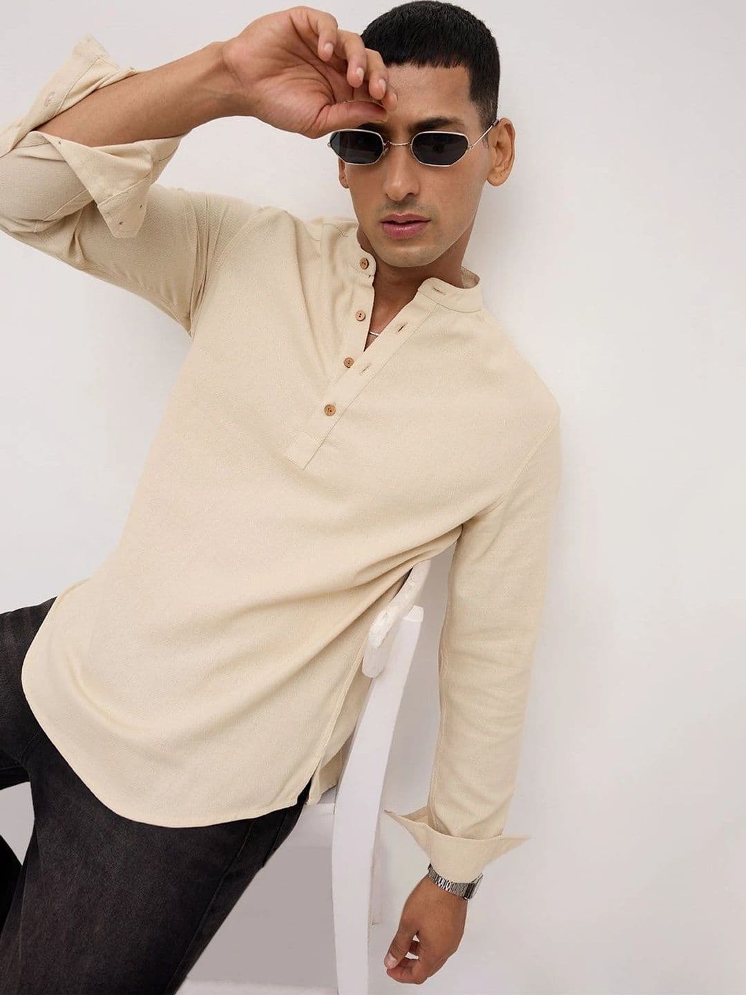 VASTRADO Men Kurta thumbnail 7