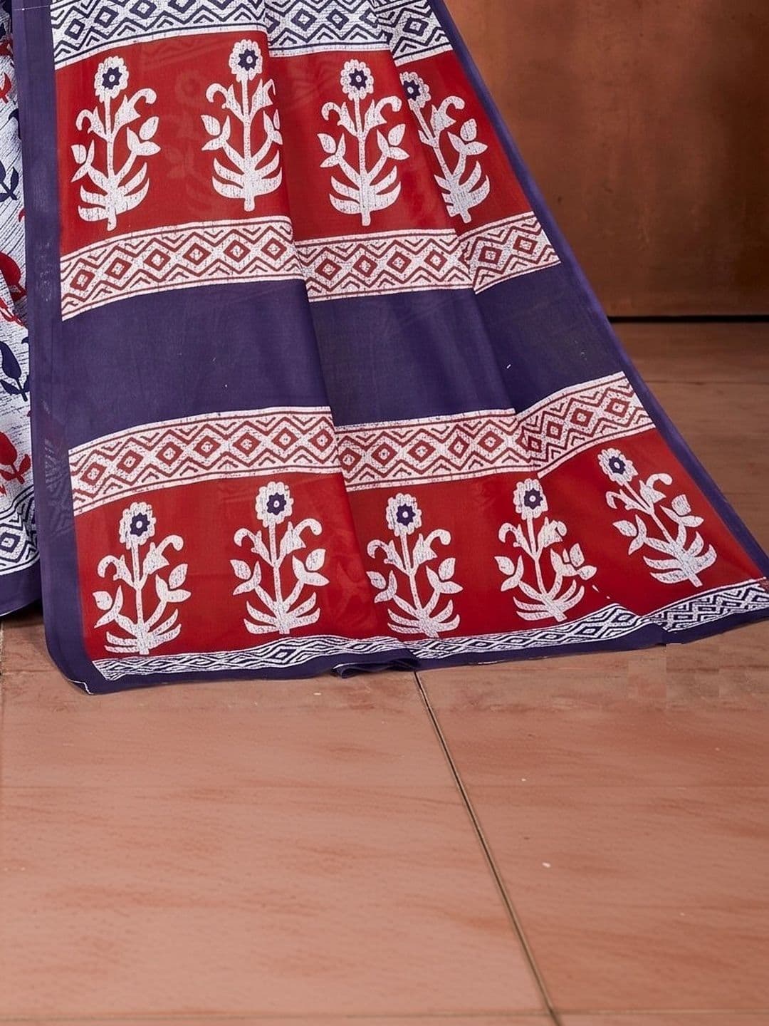 Moda Rapido Pure Cotton Saree thumbnail 3