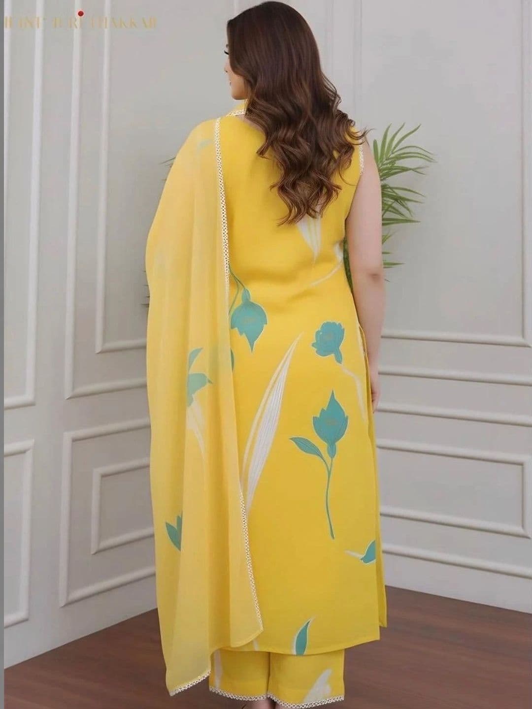 Chhipa Prints Women Floral Printed Regular Kurta with Trousers & With Dupatta thumbnail 4