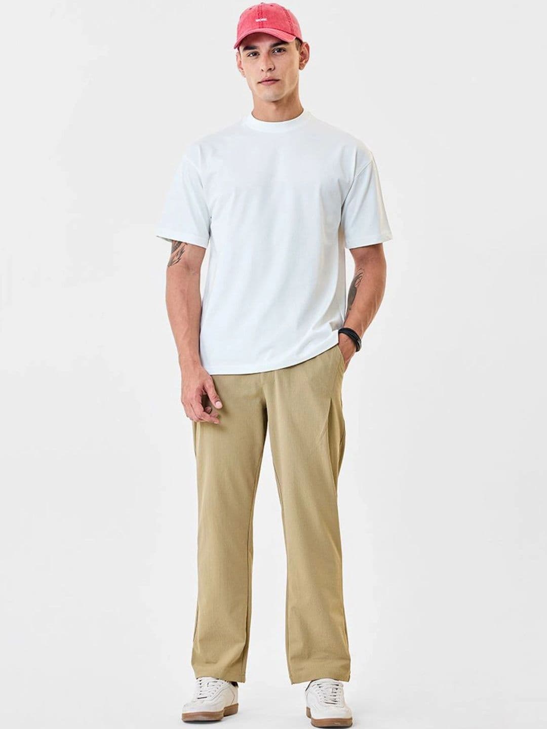 HERE&NOW Men Drop-Shoulder Sleeves T-shirt thumbnail 2