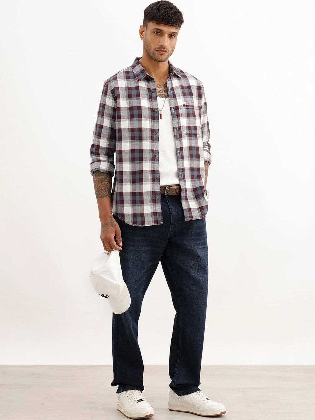 WROGN Men Checked Casual Shirt thumbnail 2