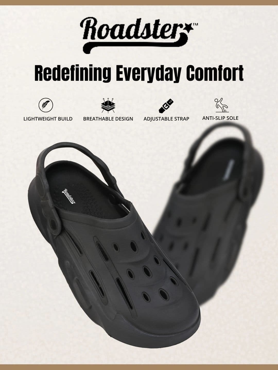 Roadster Men Croslite Clogs thumbnail 6