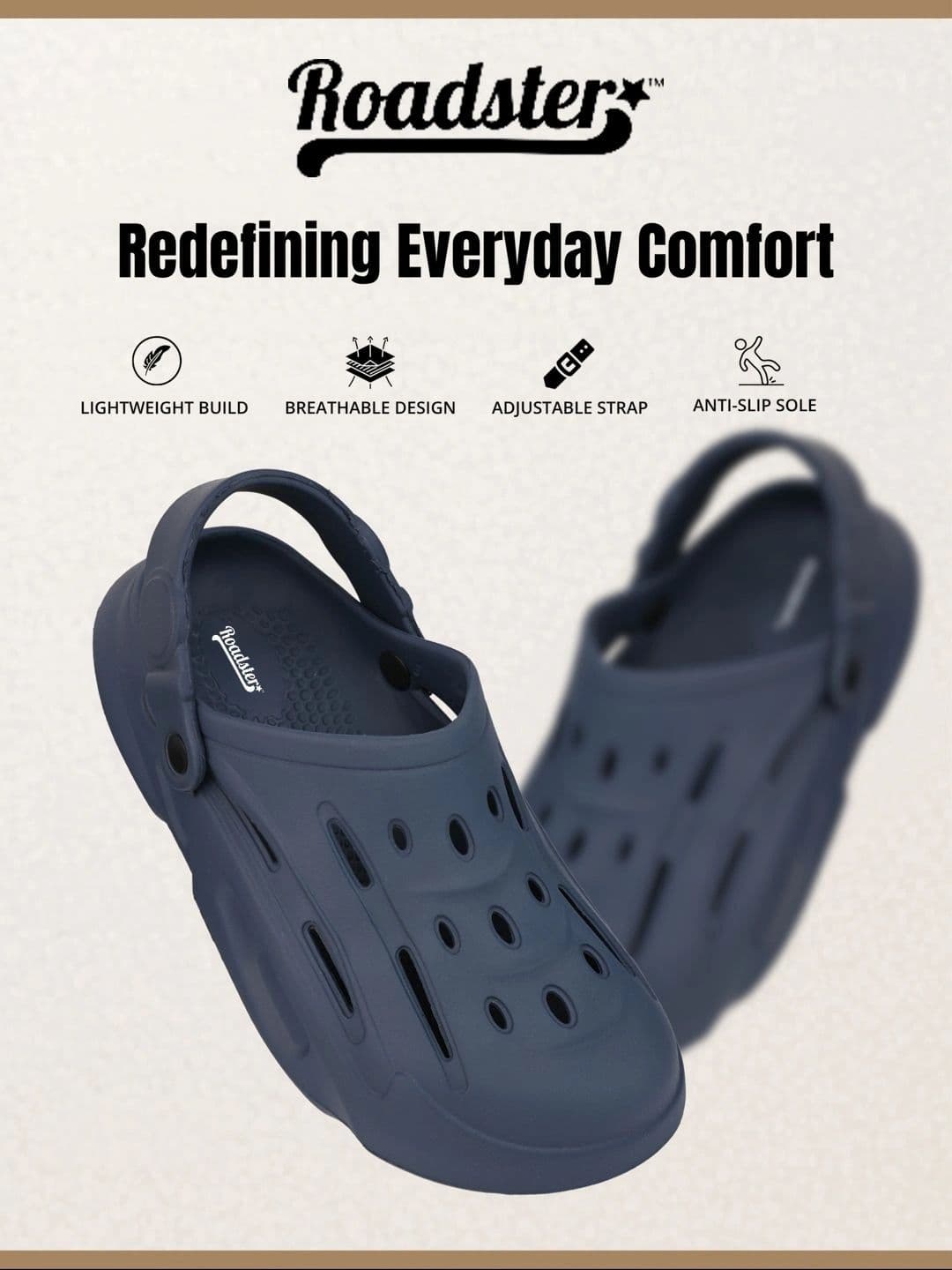 Roadster Men Croslite Clogs thumbnail 6