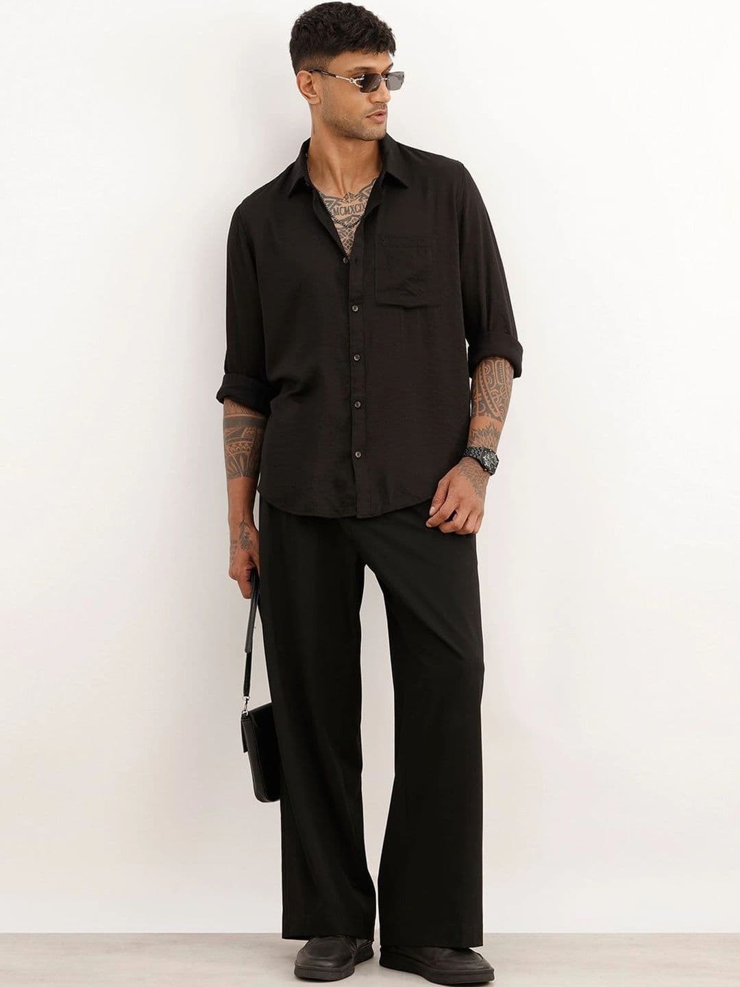 WROGN Men Slim Fit Casual Shirt thumbnail 4