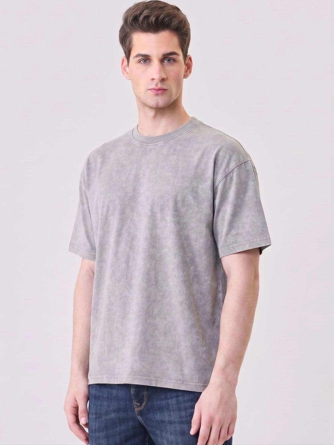 Moda Rapido Men Dyed Drop-Shoulder Sleeves T-shirt thumbnail 2