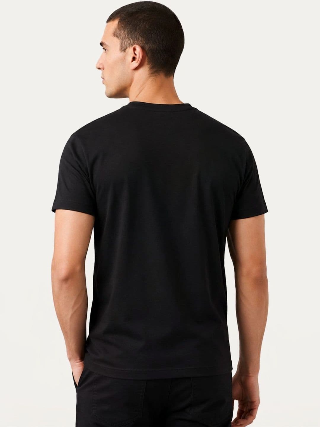 Wise Trolley Men Typography Printed T-shirt thumbnail 2
