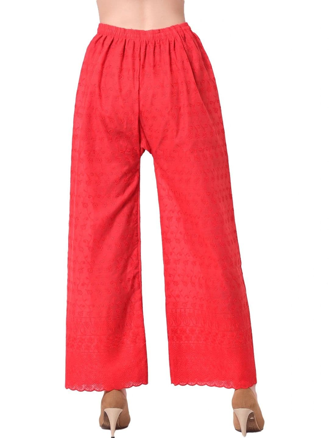 Letz Dezine Women Embroidered Ethnic Palazzos - view 1