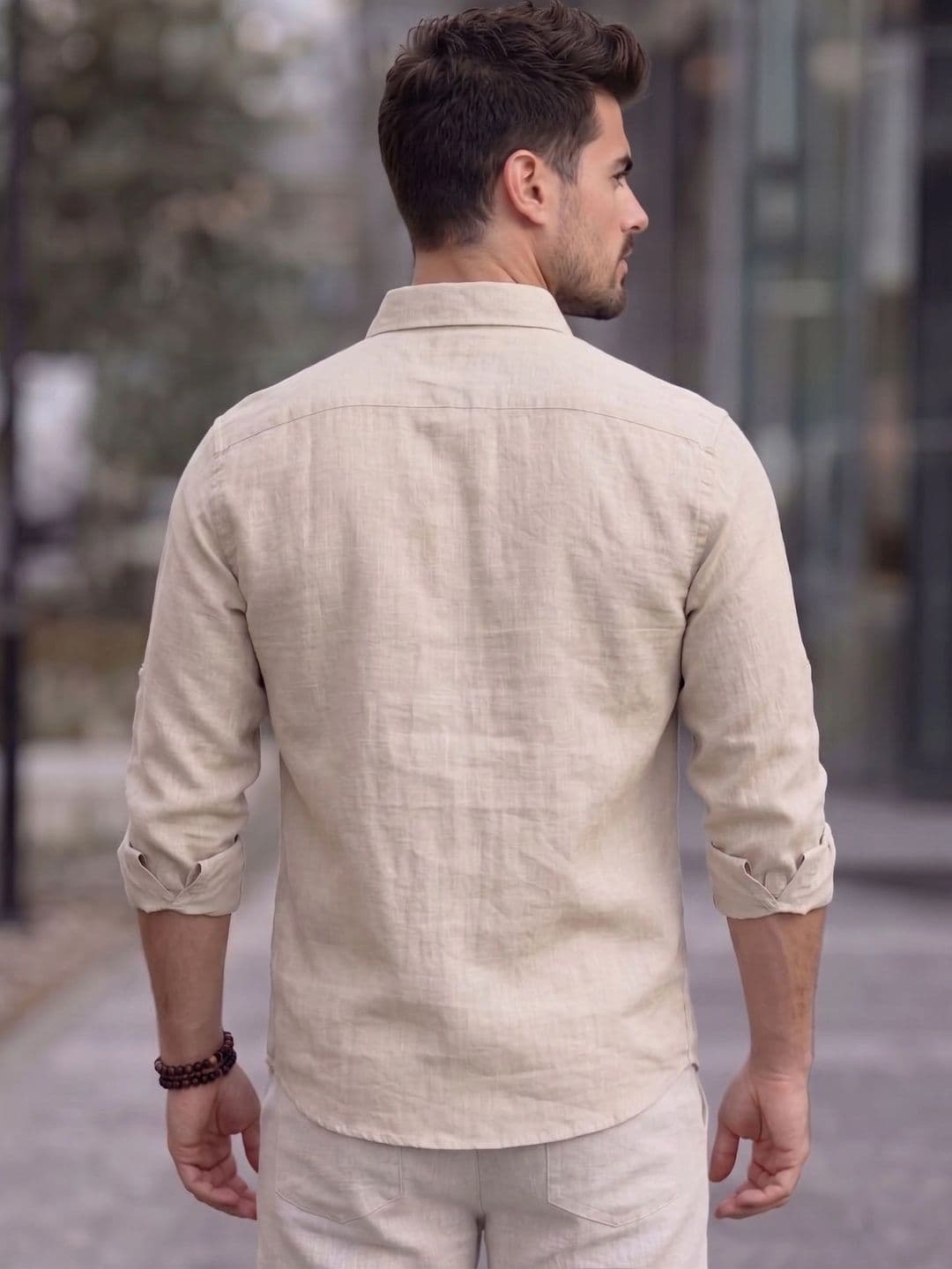 SOLSTICE Men Straight Casual Shirt thumbnail 5
