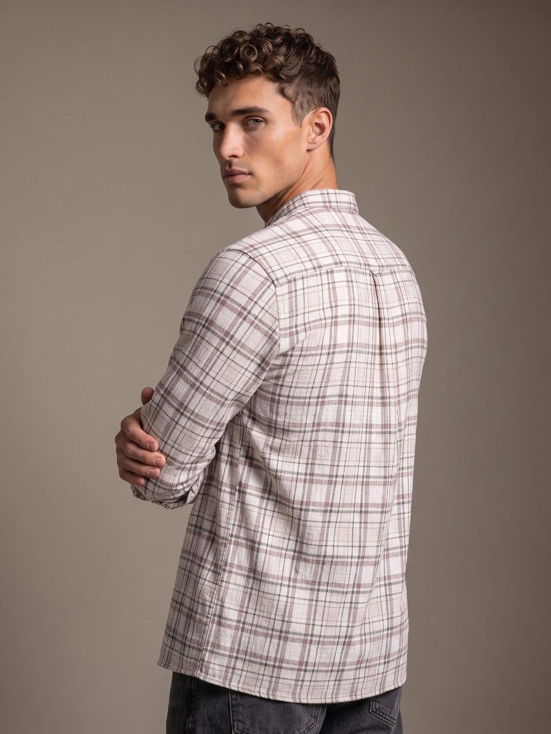 glitchez Checked Casual Shirt thumbnail 2