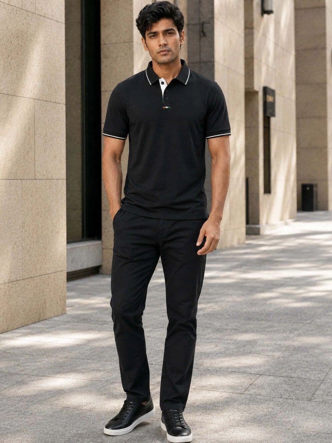 Warrior World Men Polo Collar Pure Cotton T-shirt thumbnail 7