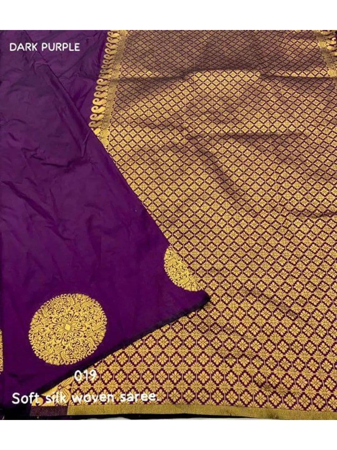 VYOM CREATION Woven Design Zari Art Silk Banarasi Saree thumbnail 2