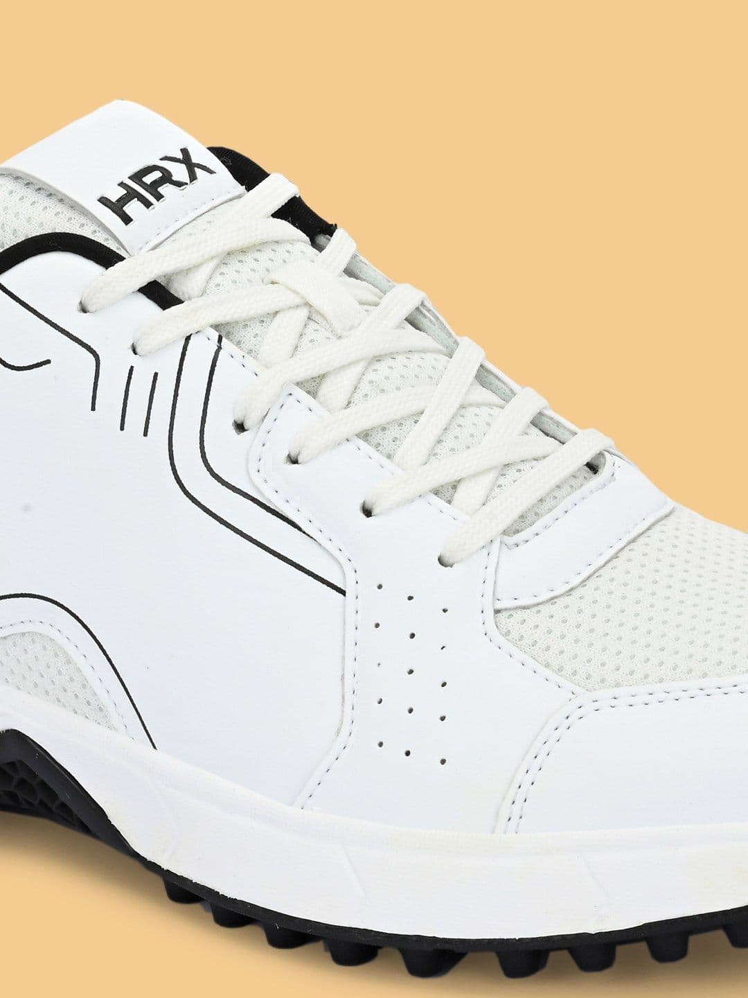 HRX by Hrithik Roshan Men Mesh Cricket Non-Marking Shoes thumbnail 6