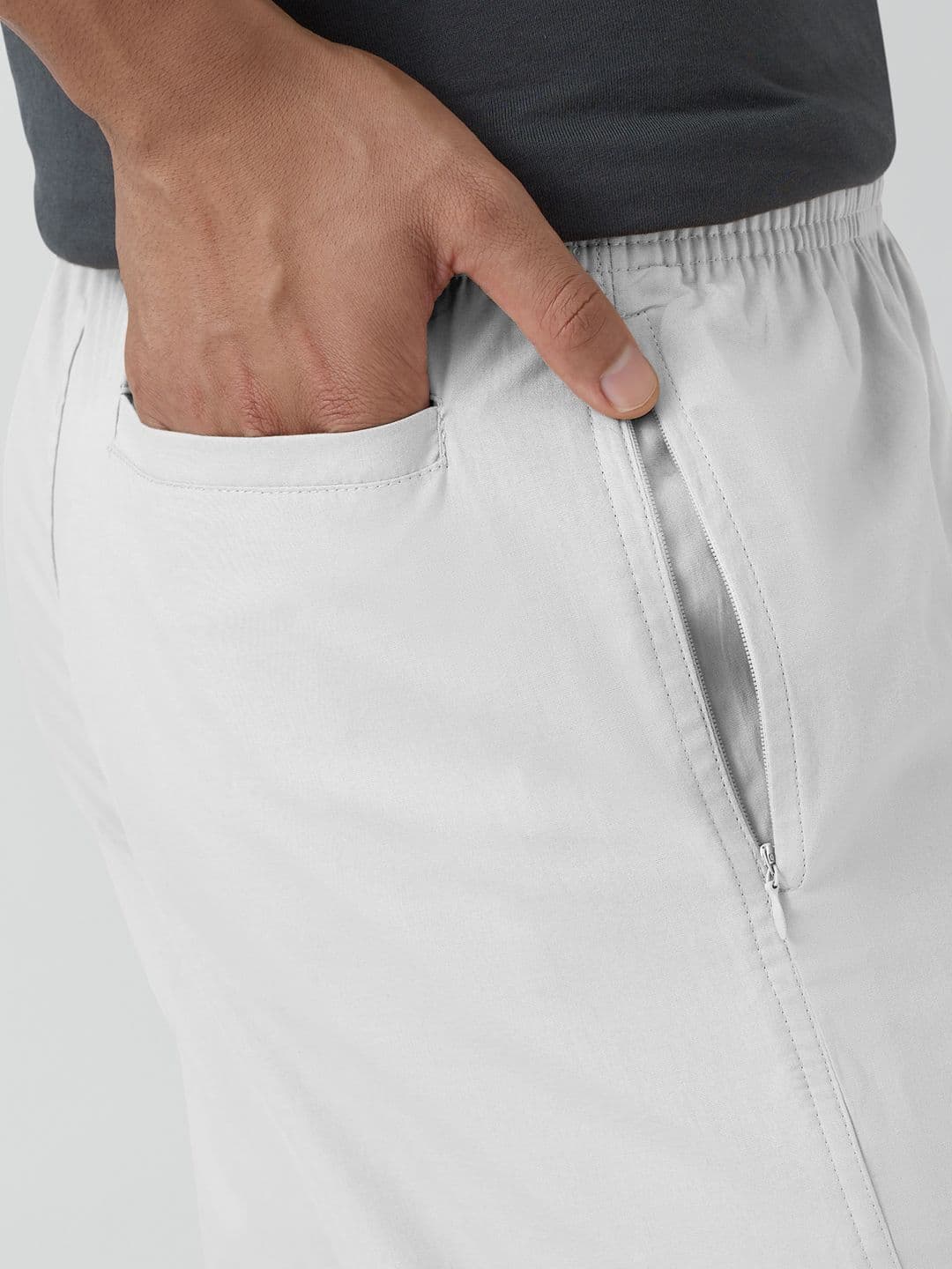 XYXX Solid Mid-Rise Cotton Lounge Pants thumbnail 20
