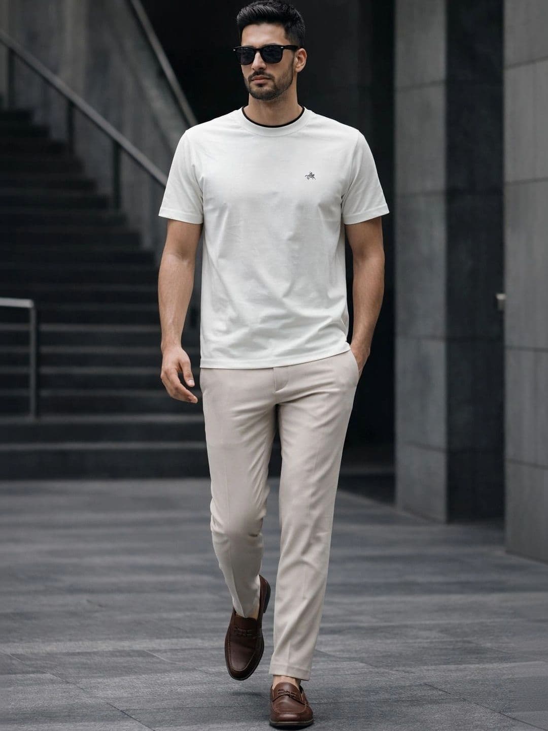 PARCELYARD Men Brand Logo T-shirt thumbnail 4
