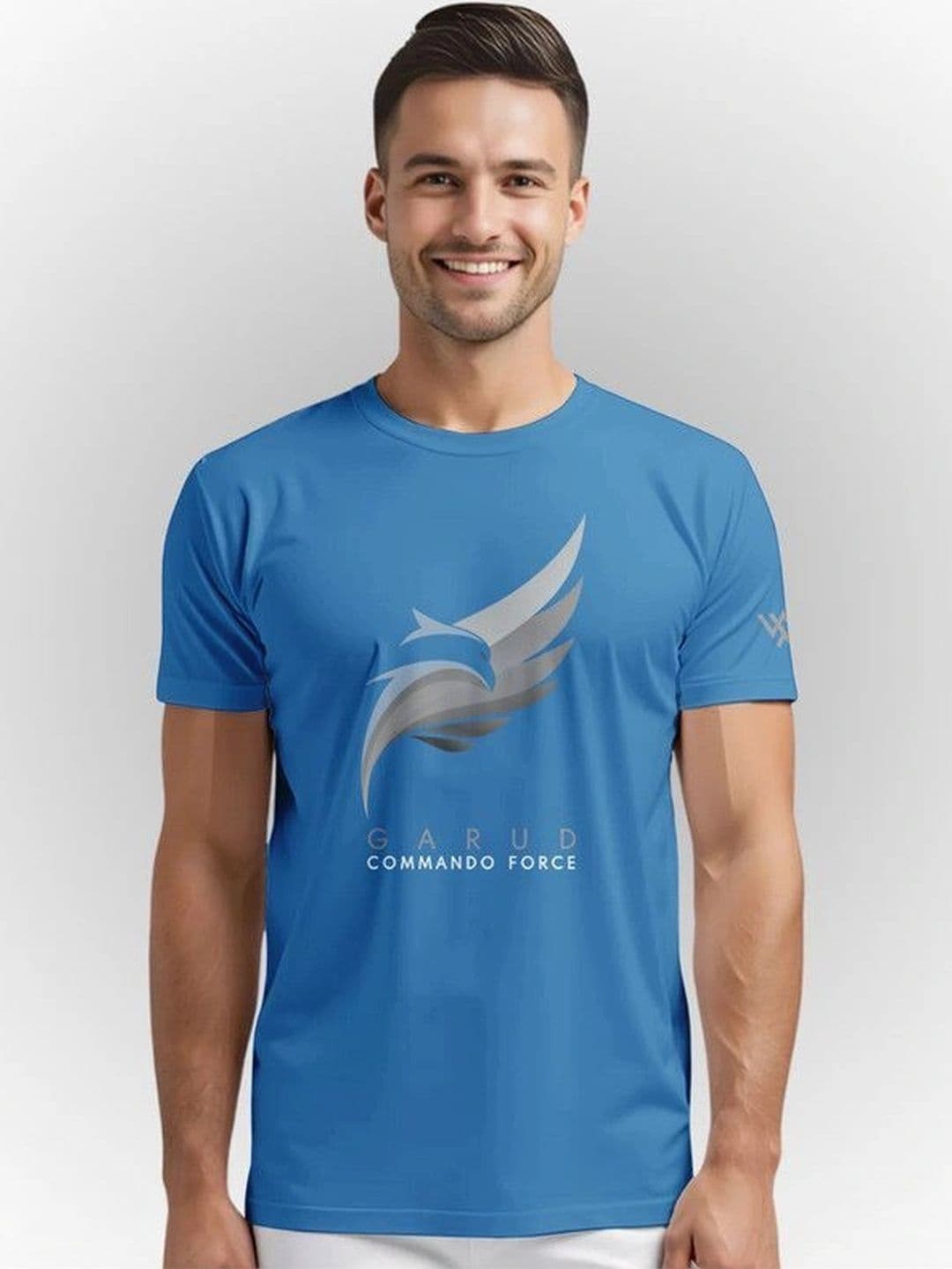 Warrior World Men Printed Pure Cotton T-shirt - view 1