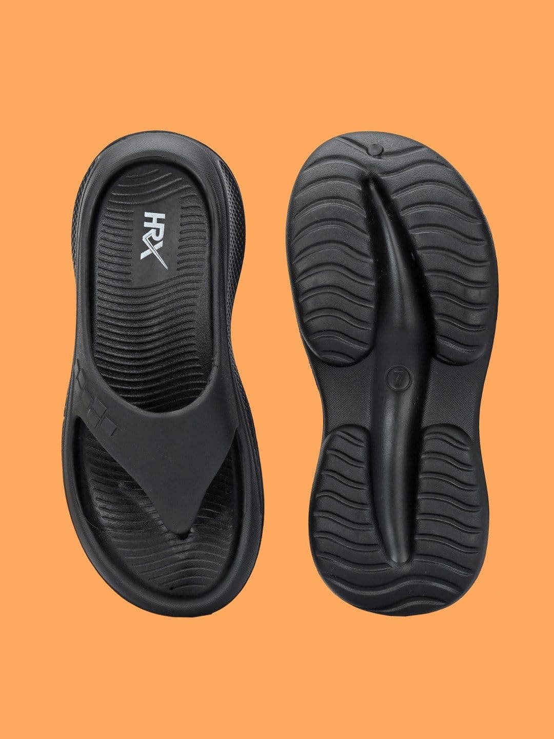 HRX by Hrithik Roshan Men Rubber Thong Flip-Flops thumbnail 2