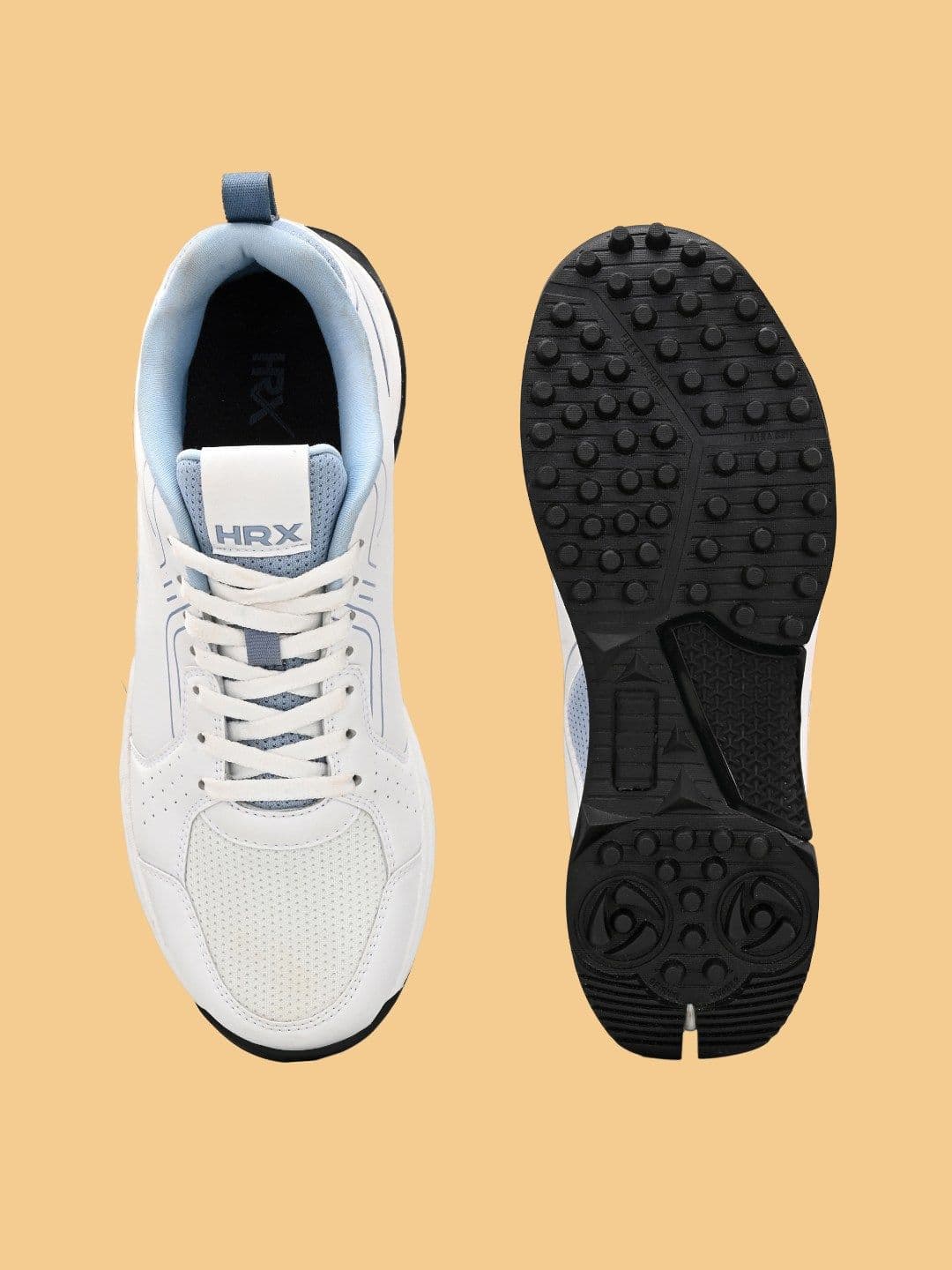 HRX by Hrithik Roshan Men Mesh Cricket Non-Marking Shoes thumbnail 6