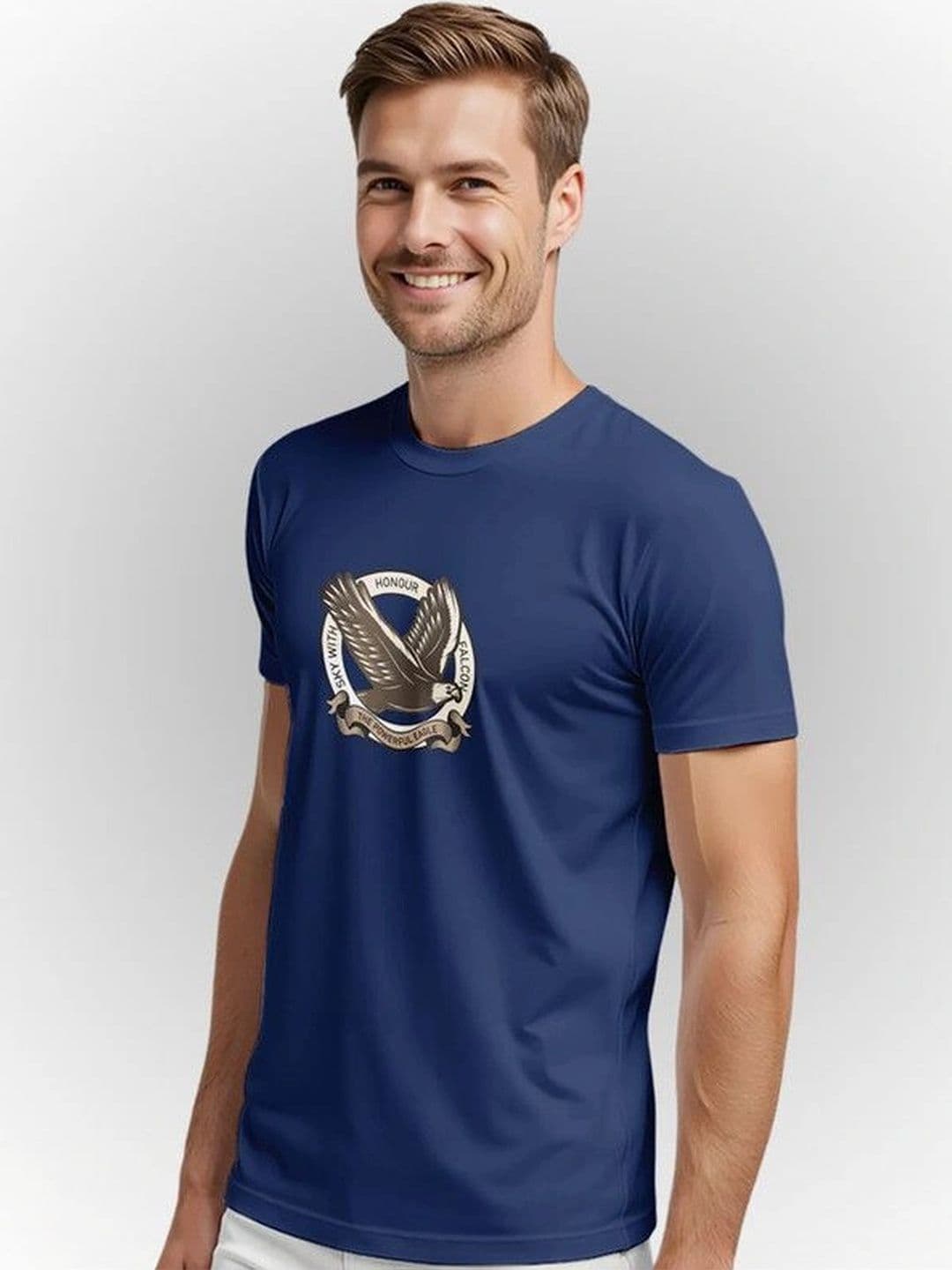 Warrior World Men Printed Pure Cotton T-shirt thumbnail 2