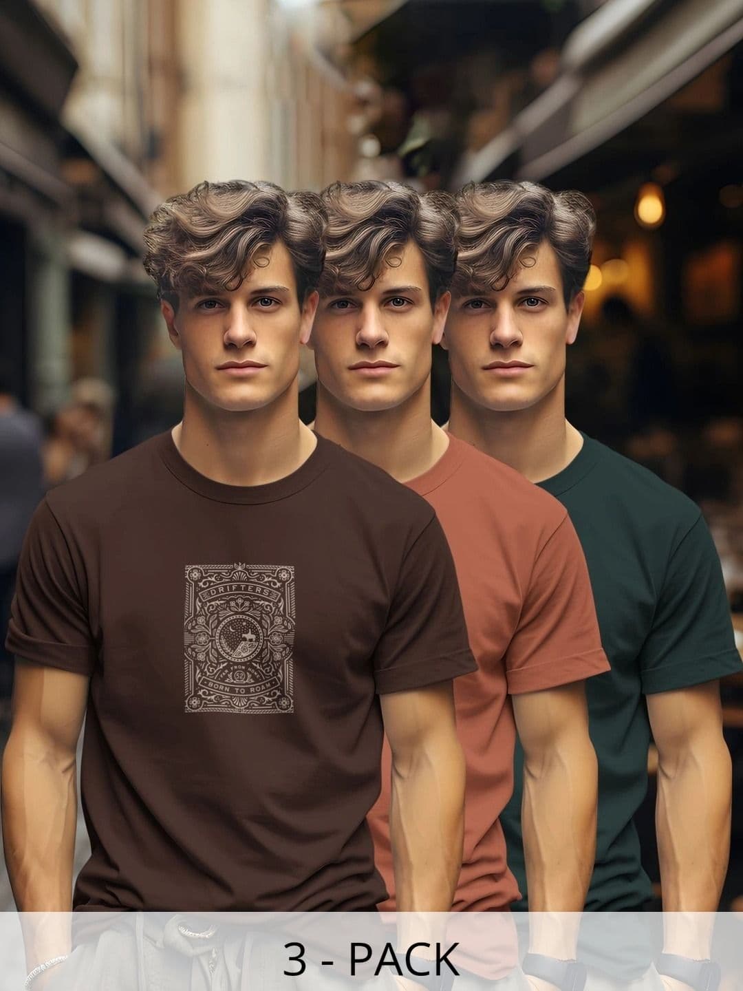 BULLMER Men 3 Printed T-shirt - view 1